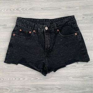Aeropostale Cutoff Denim Mom Shorts